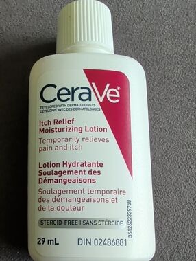 Cerave Moisturizer Itch Relief Moisturizing Lotion 29ml